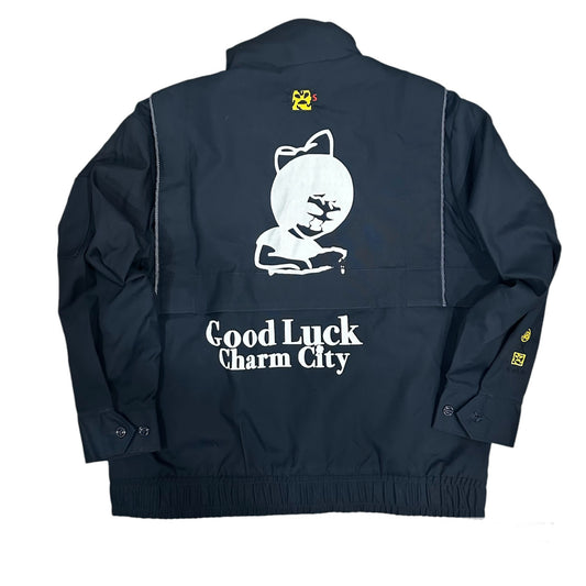 NASA8 x Slumparadise Navy Work Jacket (alt)